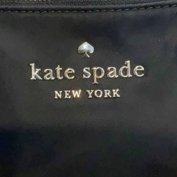 Kate Spade Watson Lane Lucie Crossbody handbag Black Purse Bag Logo - Like New - Picture 3 of 14